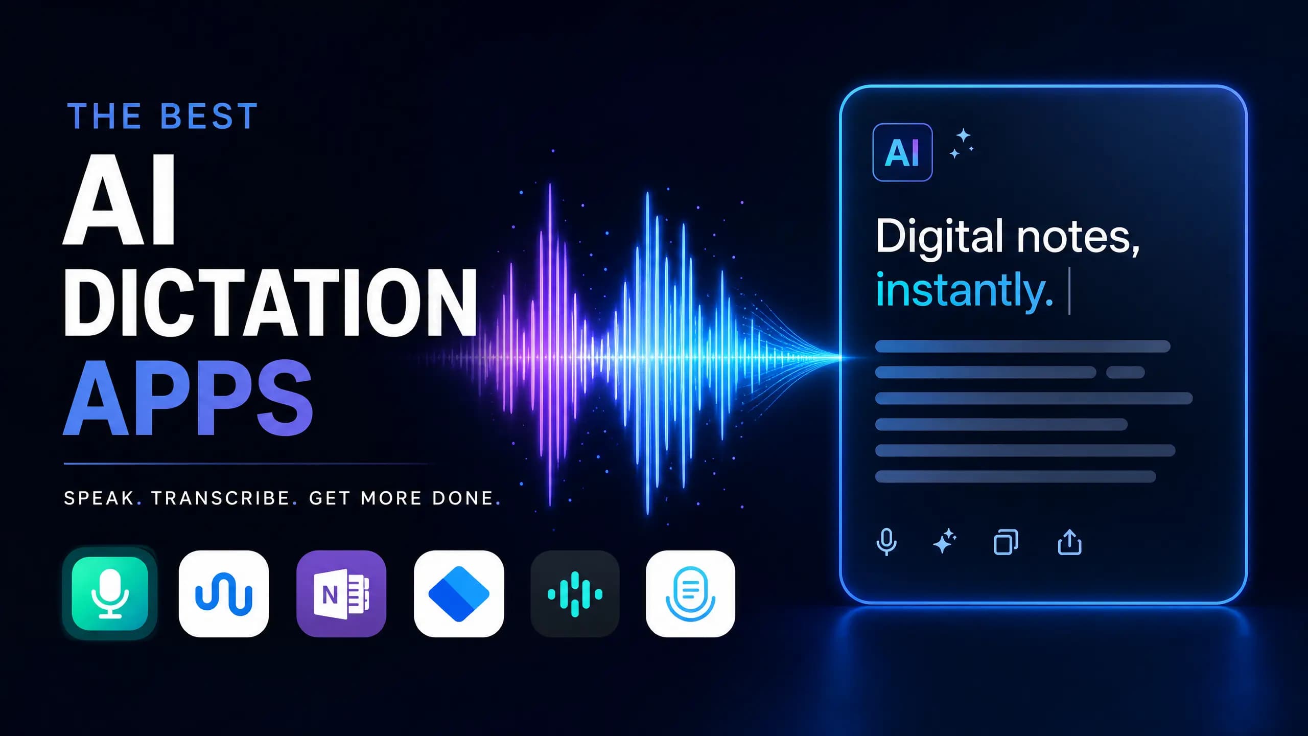 Best AI Dictation Apps Ranked