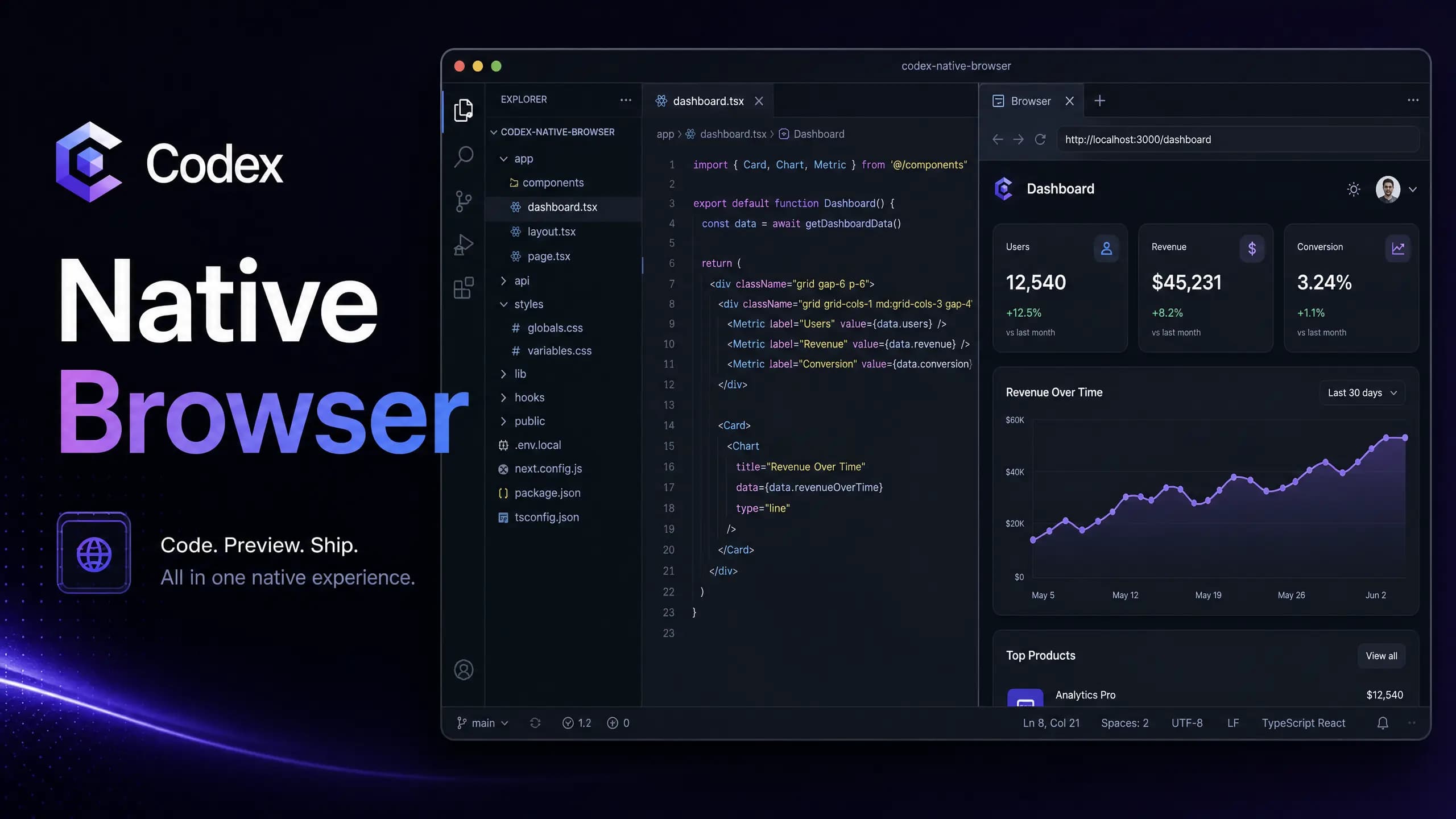 Codex Native Browser