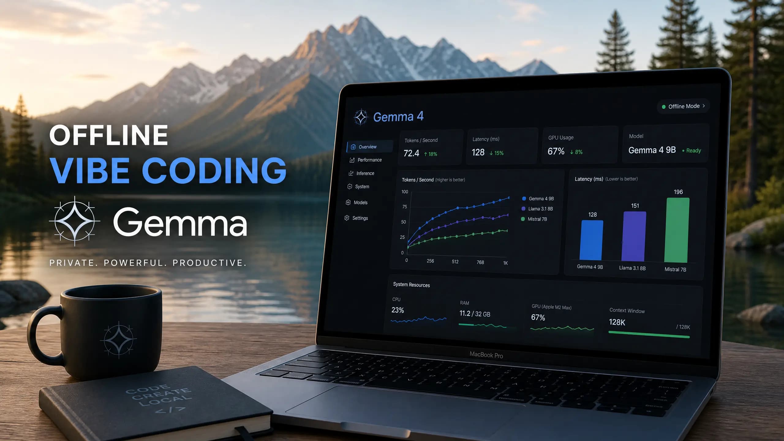 Offline Vibe Coding Gemma