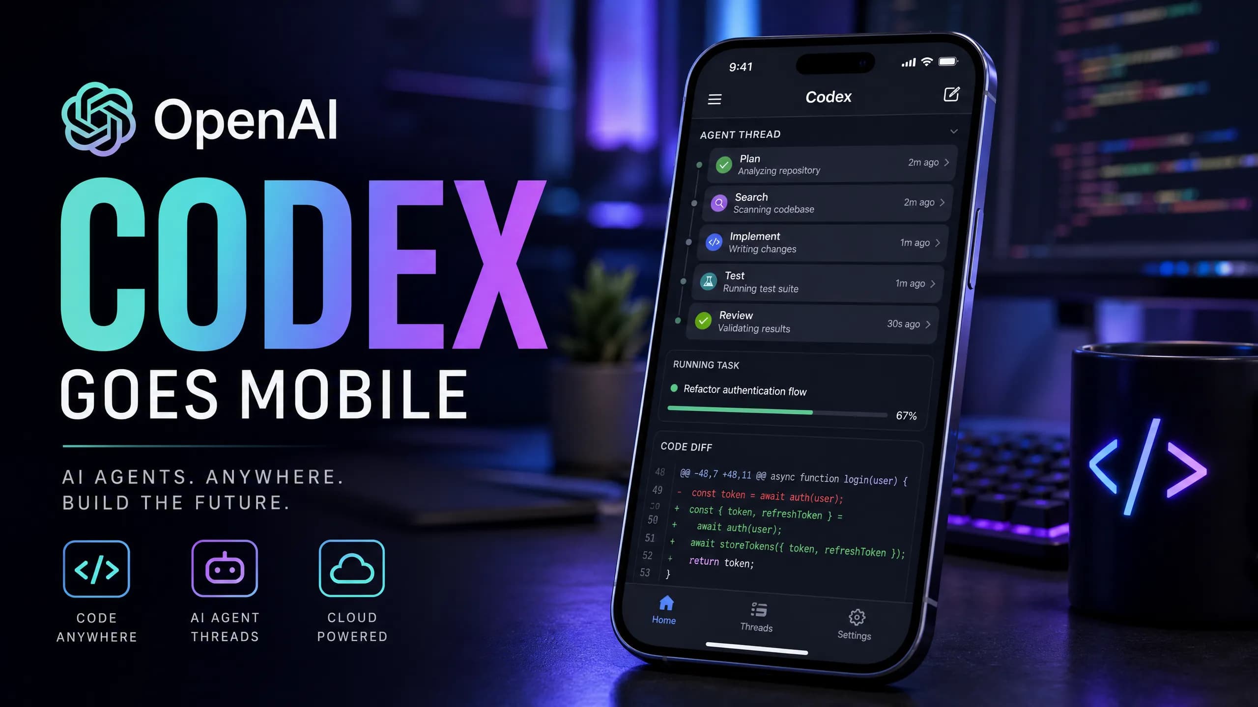 OpenAI Takes Codex Mobile