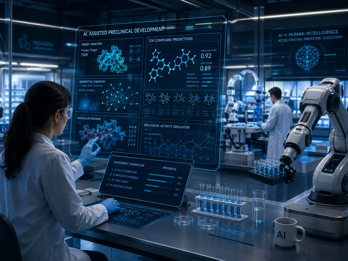 AI Drug Discovery Concept 3