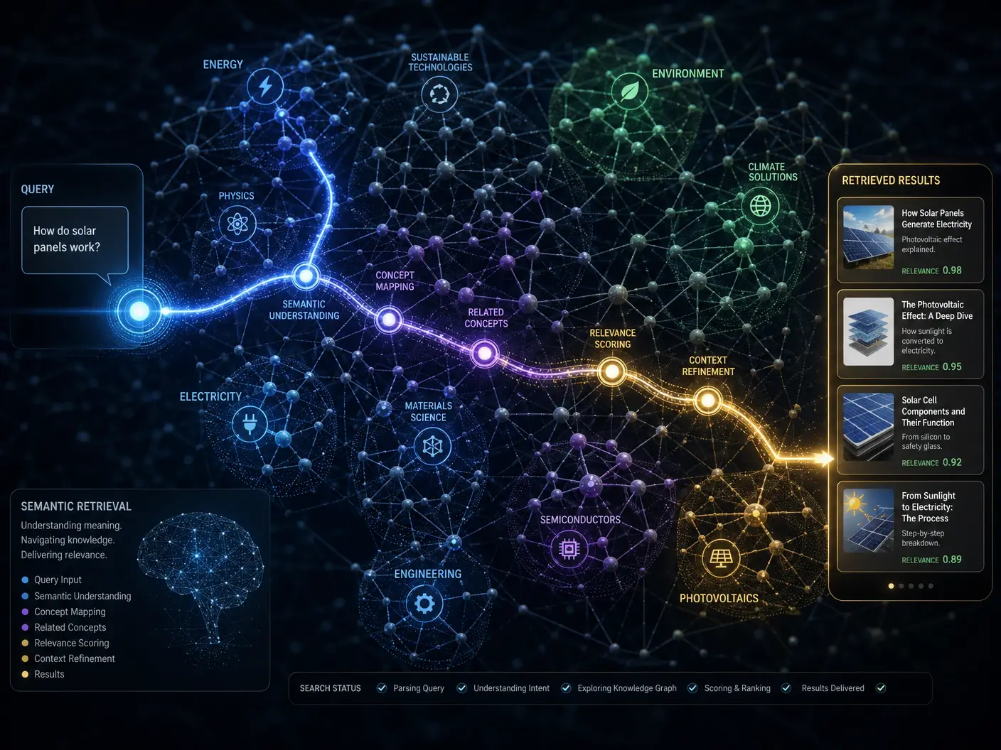 AI Knowledge Graph Concept 3