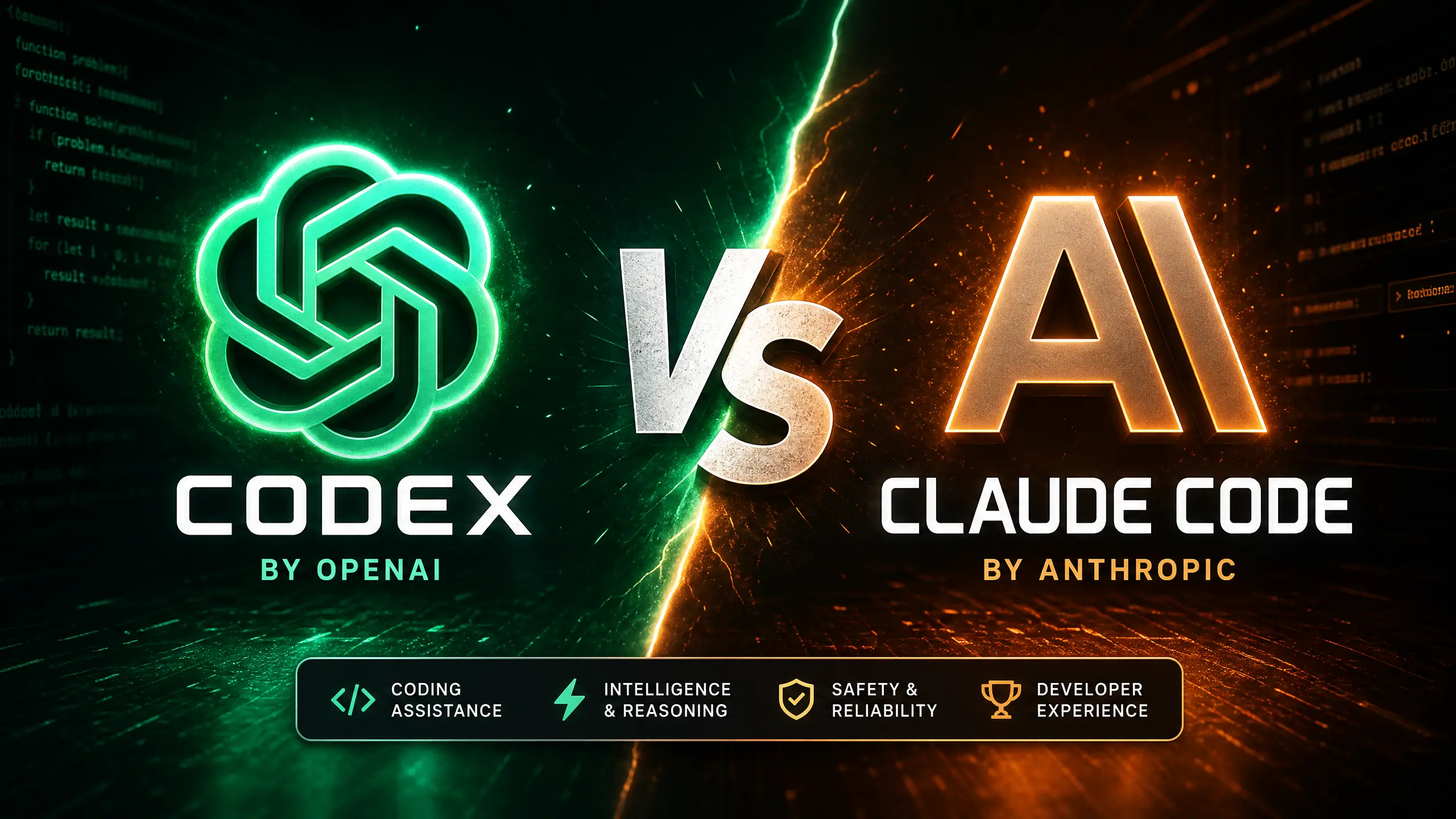 Thumbnail for Codex vs Claude Code