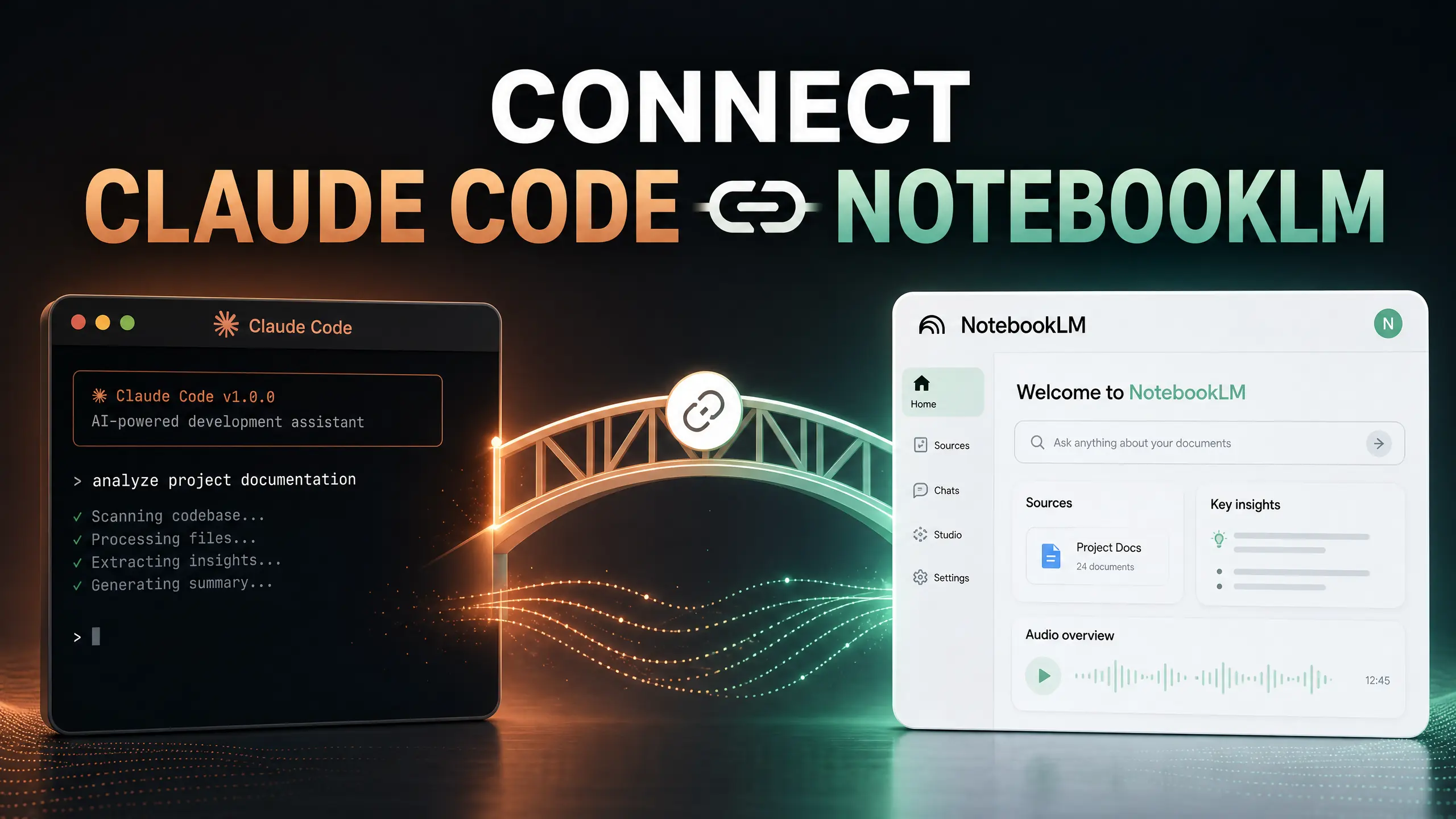 Thumbnail for Connect Claude Code NotebookLM